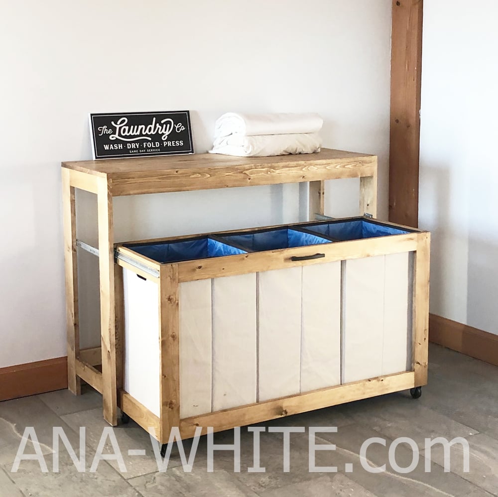 Fold out deals laundry table